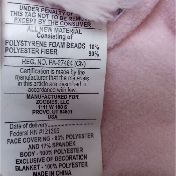 NWT Zoobies 2011 Special Edition Lola the Lamb Plush - Picture 9 of 12